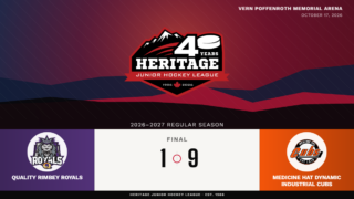 Brennan Finke’s hat trick leads Medicine Hat past Rimbey